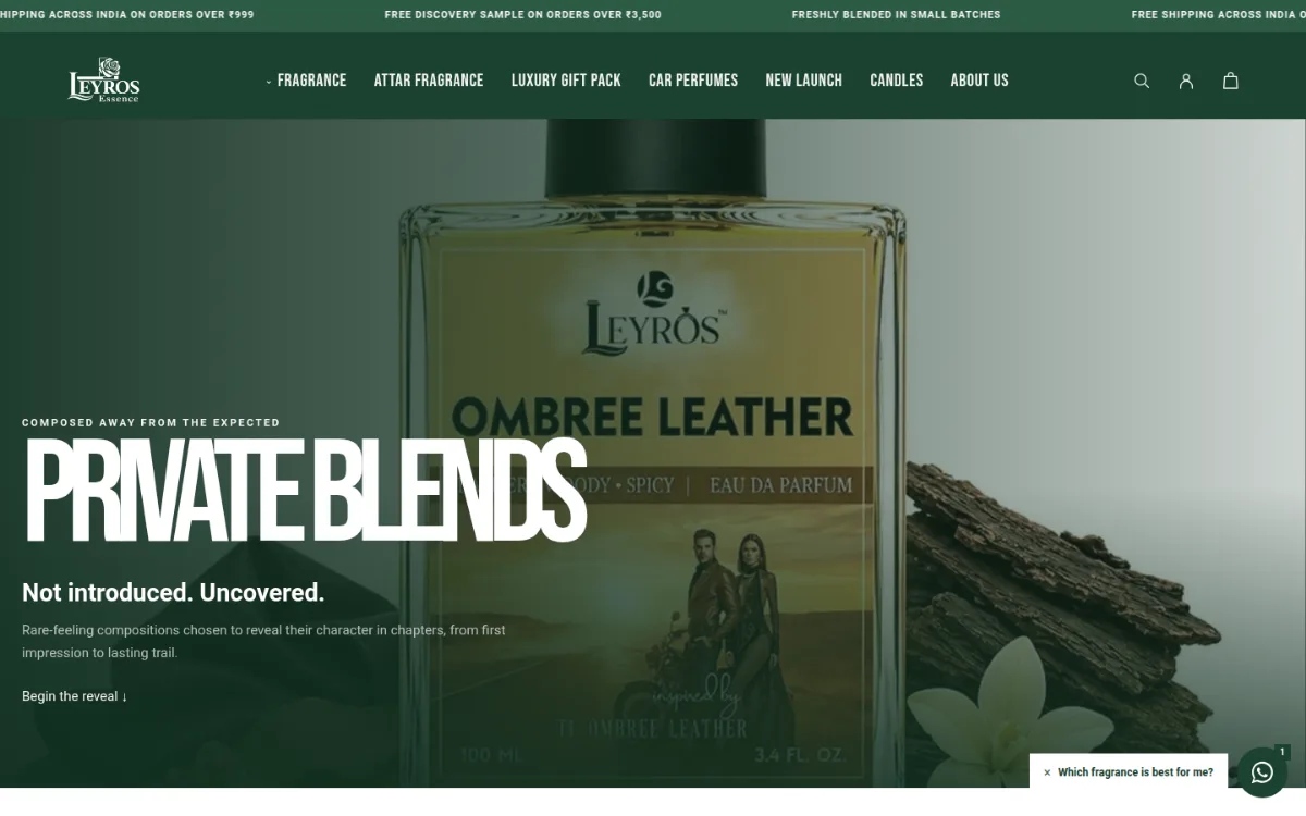 Leyros: Private Blends